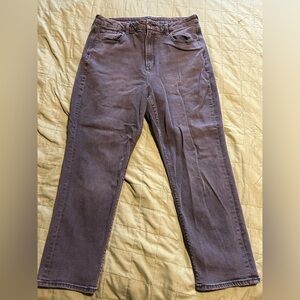 AE Curvy Short Mom Jeans